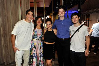 Rocío en la presentación de la tira