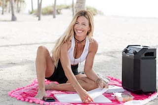 Su nueva vida en Miami, las clases de yoga que da en la playa y su gran historia de amor con Nicolás Paladini