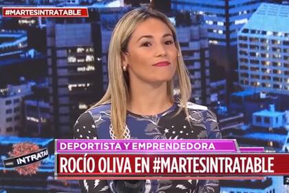 Rocío Oliva, en Intratables