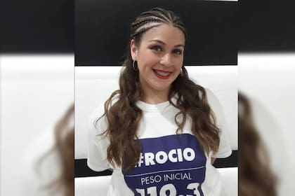 Rocío Pérez ingresó a Cuestión de peso cuando tenía 19 años (Captura video)