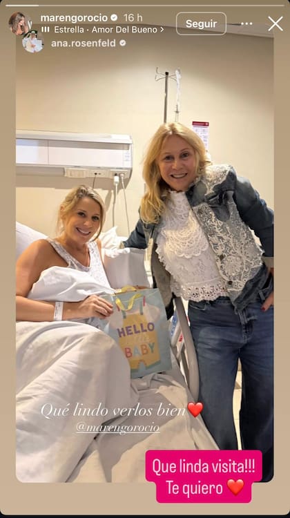 Rocío recibió la visita de la abogada Ana Rosenfeld