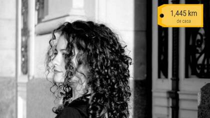 Rocío vive a 1445 km del lugar donde nació