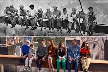 Rockefeller Center propone una nueva experiencia para recrear la icónica foto de 1832.