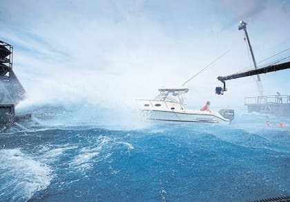 Rodaje en pleno mar azul, el escenario natural dominicano que, cada vez más, avanza en la pantalla grande