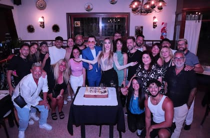 Rodeada de amigos, colegas y parte de su equipo, la actriz y humorista celebró su cumpleaños en un reconocido restaurante de Mar del Plata