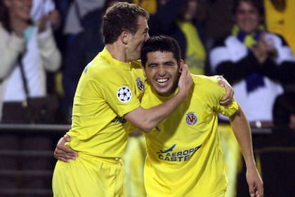 Rodolfo Arruabarrena y Juan Román Riquelme compartieron equipos históricos de Boca y Villarreal