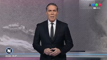 Rodolfo Barili en representación del noticiero, emitió un comunicado emotivo en dirección a la familia Yankelevich