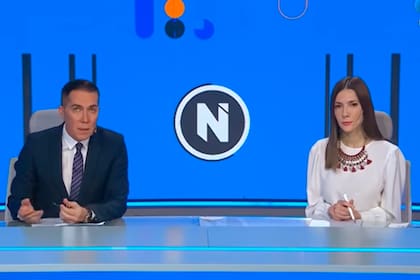 Rodolfo Barili y Cristina Pérez al frente de Telefe Noticias, el noticiero líder de la pantalla chica