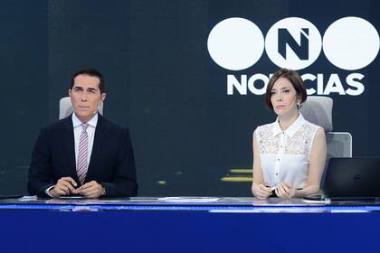 Rodolfo Barili y Cristina Pérez, la potente pareja del noticiero de Telefe Noticias que lidera su franja horaria