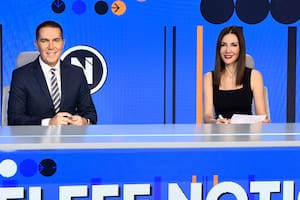 Rodolfo Barili y Cristina Pérez, un dúo exitoso al frente del noticiero principal de Telefe