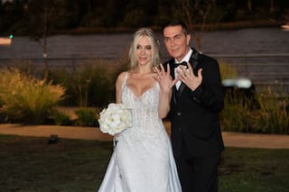 Rodolfo Barili y Lara Piro celebraron su boda rodeados de familiares, colegas y amigos