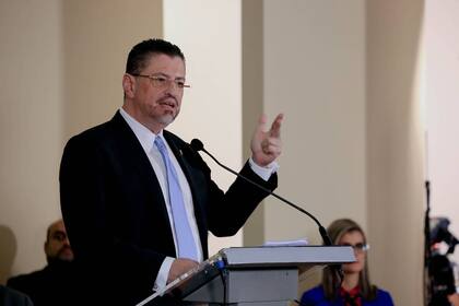 Rodrigo Chaves, presidente de Costa Rica