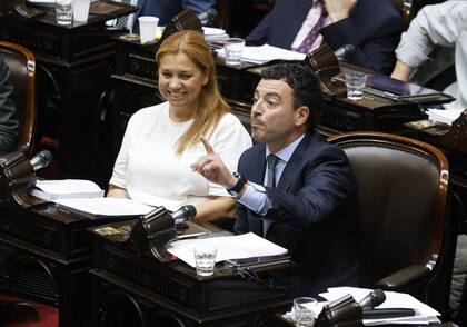 Rodrigo de Loredo y Karina Banfi