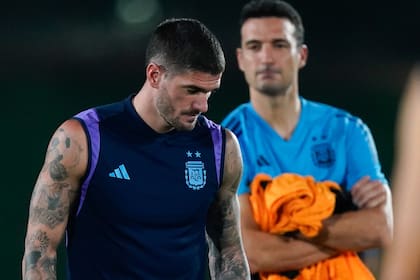 Rodrigo De Paul es quien más partidos jugó con Lionel Scaloni como entrenador de la selección 