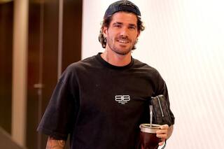 Rodrigo De Paul jugó un partido con actores argentinos y sorprendió la aparición de una persona en la foto