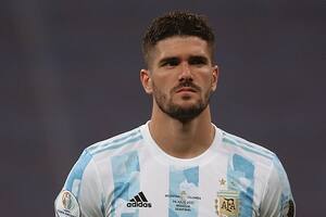 Rodrigo de Paul reaccionó a las críticas tras la caída ante Arabia Saudita.