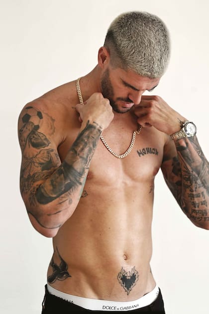 Rodrigo De Paul: "Se dicen falsedades para generar escándalo. Tanto yo como mi familia tuvimos que entender esa lógica" (Foto: Facundo Pechervsky)