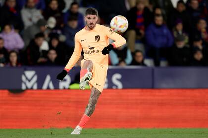 Rodrigo De Paul volvió a jugar en Atlético de Madrid; fue titular en el triunfo por 2-0 sobre Levante