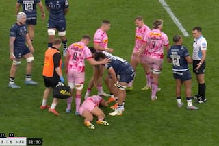 Un tackle letal: el impacto entre dos Pumas en la liga de Inglaterra y los tries argentinos