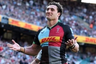 Rodrigo Isgró: el Puma que volvió tras una suspensión y brilló con tries en Harlequins