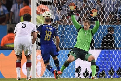 Neuer, invulnerable ante Argentina en la final del Mundial Brasil 2014
