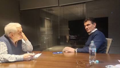 Rodrigo Paz, en su diálogo con LA NACION