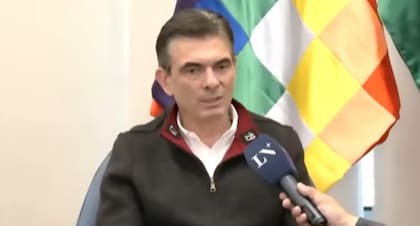 Rodrigo Paz, en su diálogo con LA NACION