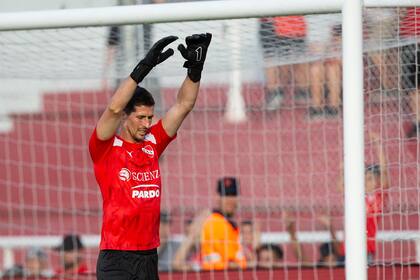 Rodrigo Rey, la seguridad en el arco de Independiente