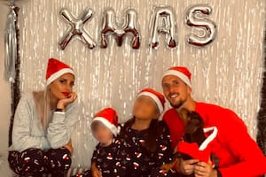 Rodrigo Rey y su familia