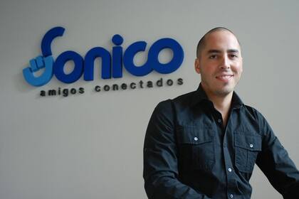 Rodrigo Teijeiro, fundador de la red social Sonico, que celebró su segundo aniversario