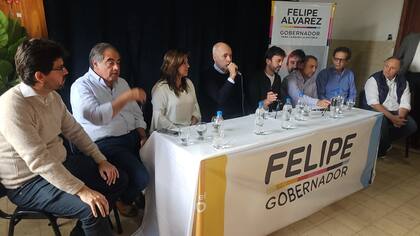 Rodríguez Larreta fue al cierre de campaña de Felipe Álvarez en La Rioja.