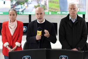 Rodríguez Larreta inauguró un nuevo centro de monitoreo en Lugano