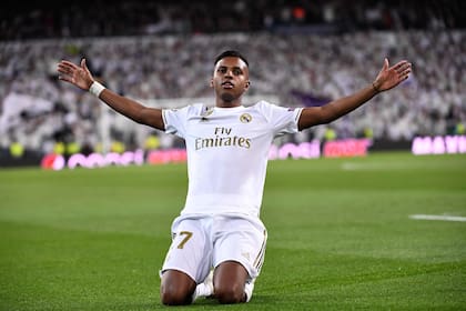 Rodrygo surgió de las inferiores del Santos y a los 18 fue comprado por el Real Madrid
