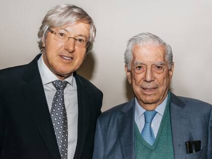 Roemmers con Vargas Llosa