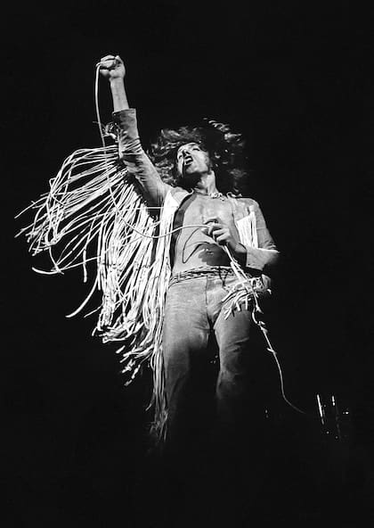 Roger Daltrey de The Who, que dijo que su show en Woodstock “cementó nuestro nombre en el mapa histórico del rock roll”