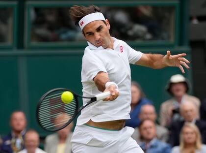 Roger Federer jugó por última vez en julio de 2021, en Wimbledon. 