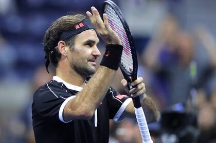 Roger Federer venció a Sumit Nagal en el US Open