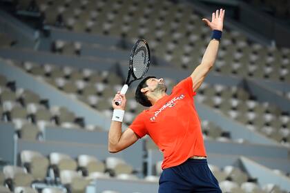 Novak Djokovic, el N° 1 que llega con una marca de 35-1 al Grand Slam de París