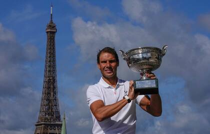 Roland Garros fue el último Grand Slam que ganó Nadal y lo dejó como el máximo ganador: 22