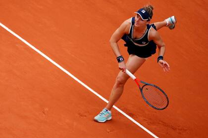 Podoroska cree que mejorar su saque es uno de los aspectos que debe mejorar.