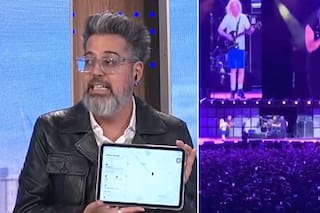 Rolando Barbano sufrió el robo de su celular en el recital de AC/DC: "Difícil protegerse"