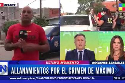 Rolando Graña le sugirió a Nahuel Suárez que vaya con la policía, pero el cronista se negó rotundamente