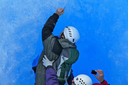El momento de la colecta del Andiperla