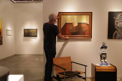 Roldán Moderno exhibe una obra de Pettoruti, el artista argentino más cotizado en subastas