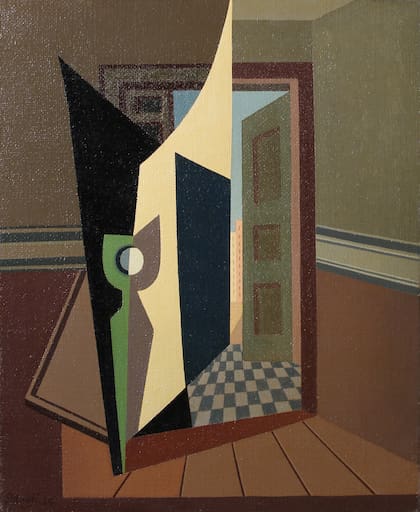 Roldán ofrecerá por 320.000 dólares "La casa del poeta II" (1934), un óleo de Emilio Pettoruti, el artista argentino mejor cotizado en subastas