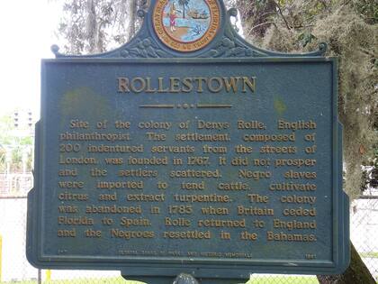 Rollestown Marker