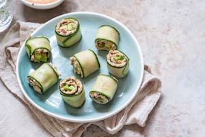 Rollitos de pepino