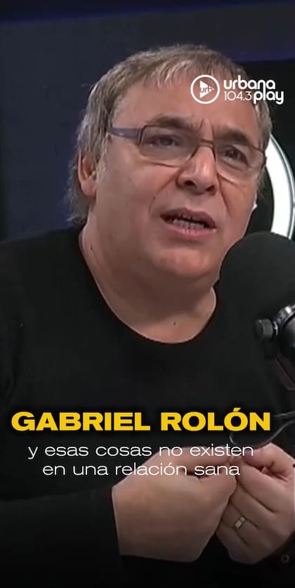 Rolón sobre los vínculos de pareja: "Para ganar algo hay que perder siempre"