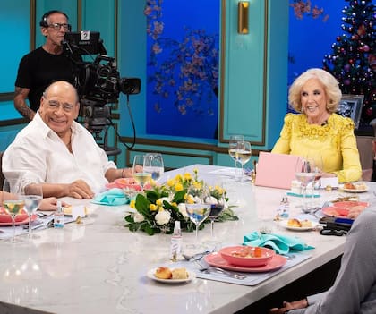 Roly Serrano junto a Mirtha Legrand (Foto: Instagram/@rolyserrano)