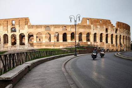 Roma desierta por el coronavirus